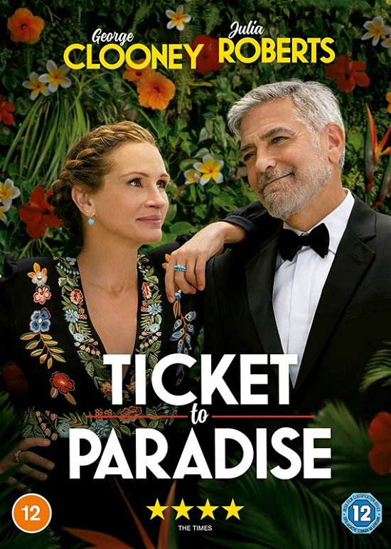 Cover for Ticket to Paradise DVD · Ticket To Paradise (DVD) (2022)
