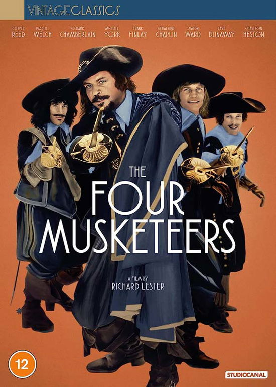 Cover for Richard Lester · Four Musketeers. The (Vintage Classics) (DVD) (2023)