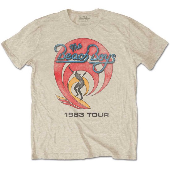 The Beach Boys Unisex T-Shirt: 1983 Tour - The Beach Boys - Koopwaar - ROCK OFF - 5056170661317 - 