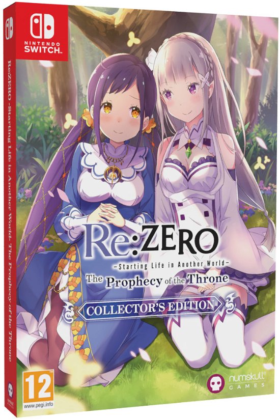Cover for Spike Chunsoft · Re:ZERO - Starting Life in Another World: The Prophecy of the Throne - Limited Edition (SWITCH)