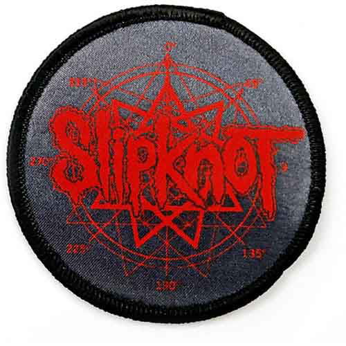 Slipknot Standard Printed Patch: Logo & Nonagram - Slipknot - Mercancía -  - 5056368604317 - 