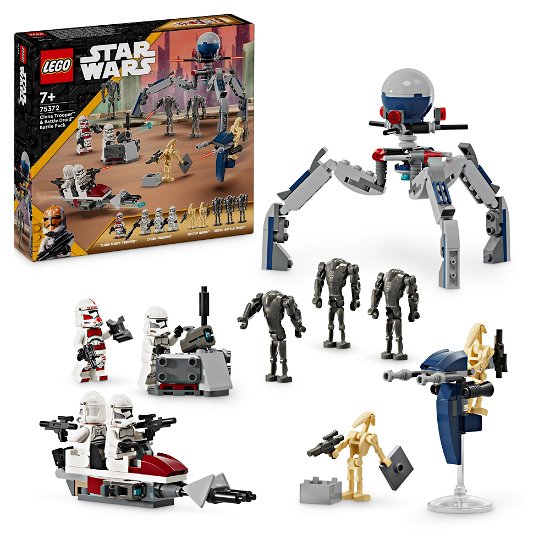 Cover for Lego · Lego - LEGO Star Wars 75372 Clone Trooper en Battle Droid Battle Pack (Legetøj)