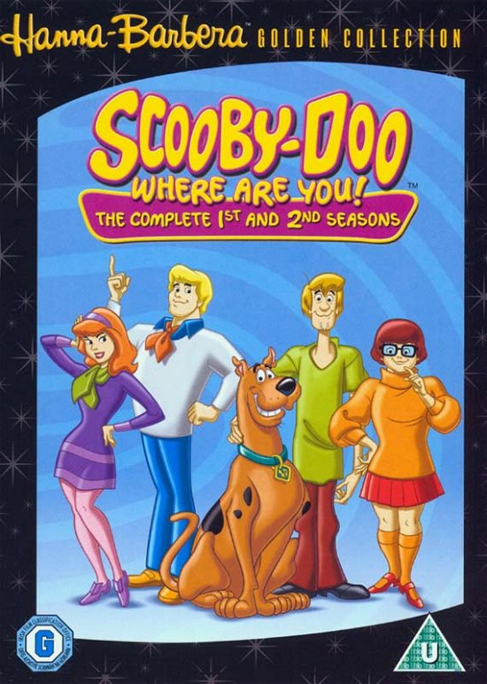 Cover for Scooby Doo: Where Are You? · Scooby-Doo Where Are You Complete Seasons 1 to 2 (DVD) (2005)
