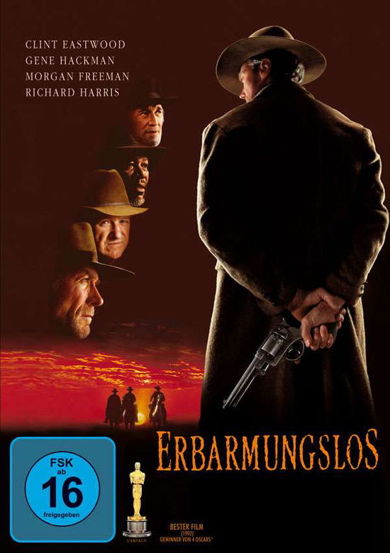 Cover for Clint Eastwood,gene Hackman,morgan Freeman · Erbarmungslos (DVD) (1998)