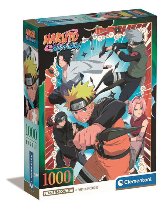 Puslespil HQC Naruto, 1000 brikker - Anime - Juego de mesa - Clementoni - 8005125398317 - 15 de febrero de 2024