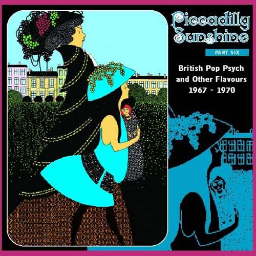 Cover for Piccadilly Sunshine Six: British Pop / Various (CD) (2011)