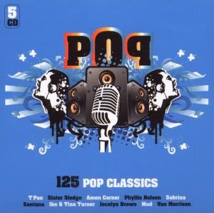 Pop - 125 Pop Classics - 5 CD - V/A - Musik - WETON - 8712155109317 - 2. März 2016