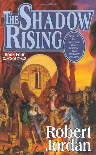 Robert Jordan · The Shadow Rising: Book Four of 'The Wheel of Time' - Wheel of Time (Gebundenes Buch) [1st edition] (1992)