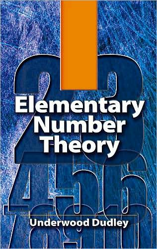 Cover for Underwood Dudley · Elementary Number Theory - Dover Books on MaTHEMA 1.4tics (Paperback Book) (2008)