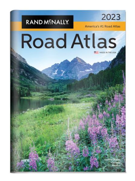 Rand McNally 2023 Road Atlas with Protective Vinyl Cover - Rand Mcnally - Books - RAND MCNALLY - 9780528026317 - April 18, 2022