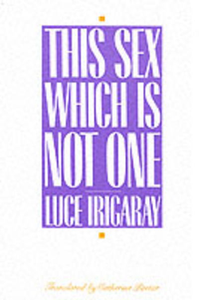 Cover for Luce Irigaray · This Sex Which Is Not One (Paperback Book) (1985)