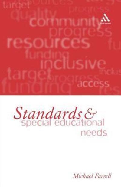 Cover for Michael Farrell · Standards and Special Educational Needs: the Importance of Standards of Pupil Achievement (Pocketbok) (2002)