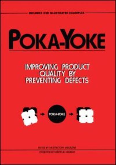 Cover for Nikkan Kogyo Shimbun · Poka-Yoke: Improving Product Quality by Preventing Defects (Hardcover Book) (1989)