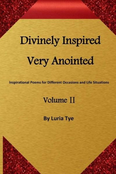 Cover for Luria Tye · Divinely Inspired Very Anointed (Paperback Bog) (2015)