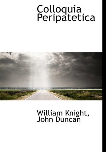 Cover for John Duncan · Colloquia Peripatetica (Hardcover bog) (2010)