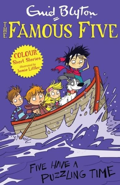 Cover for Enid Blyton · Famous Five Colour Short Stories: Five Have a Puzzling Time - Famous Five: Short Stories (Pocketbok) (2014)
