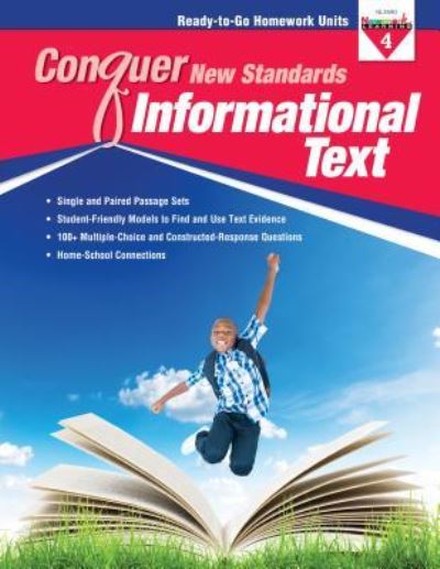 Cover for Newmark Learning · Conquer New Standards Informational Text (Grade 4) Workbook (Paperback Book) (2019)