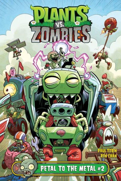 Cover for Paul Tobin · Plants vs. Zombies Petal to the Metal 2 (Hardcover bog) (2017)