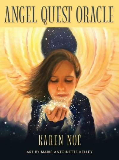 Cover for Noe, Karen (Karen Noe) · Angel Quest Oracle (Book) (2022)