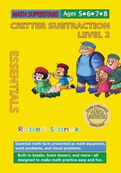 Math Superstars Subtraction Level 2 - Robert Stanek - Books - Bugville Learning & Early Education - 9781627166317 - March 5, 2021