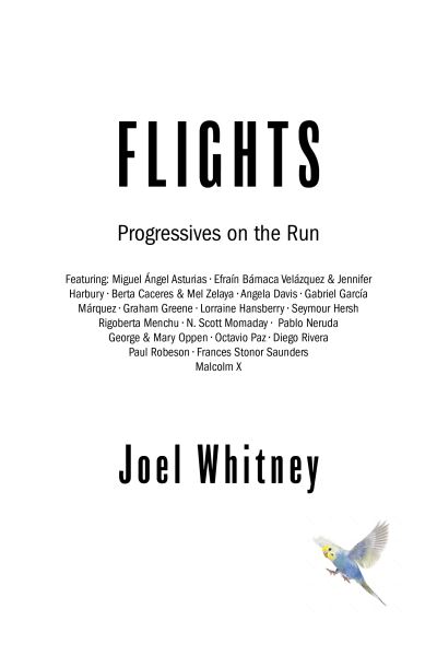 Cover for Joel Whitney · Flights: Radicals on the Run (Taschenbuch) (2024)