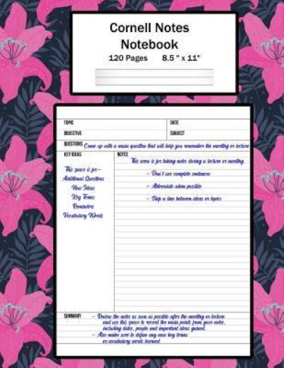 Cover for Cricket Creek Creatives · Cornell Notes Notebook (Paperback Book) (2018)