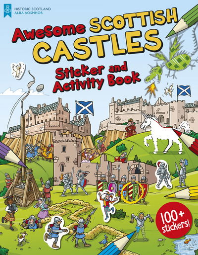 Cover for Moreno Chiacchiera · Awesome Scottish Castles: Sticker and Activity Book (Paperback Book) (2020)