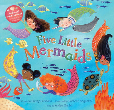 Cover for Sunny Scribens · Five Little Mermaids (Hardcover Book) (2019)