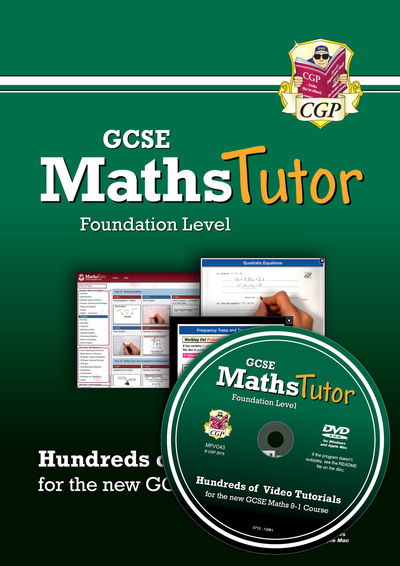 Cover for CGP Books · MathsTutor: GCSE Maths Video Tutorials (Grade 9-1 Course) Foundation - DVD-ROM for PC/Mac (PC) (2015)