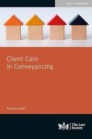 Cover for Priscilla Sinder · Client Care in Conveyancing (Paperback Book) (2022)