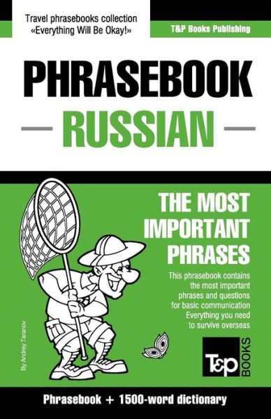 Cover for Andrey Taranov · English-russian Phrasebook and 1500-word Dictionary (Paperback Book) (2015)