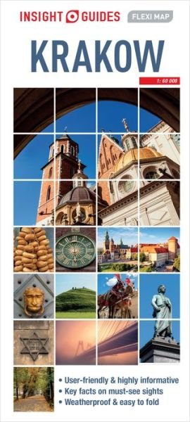 Cover for Insight Guides · Insight Guides Flexi Map Krakow - Insight Guides Flexi Maps (Landkart) [4 Revised edition] (2018)