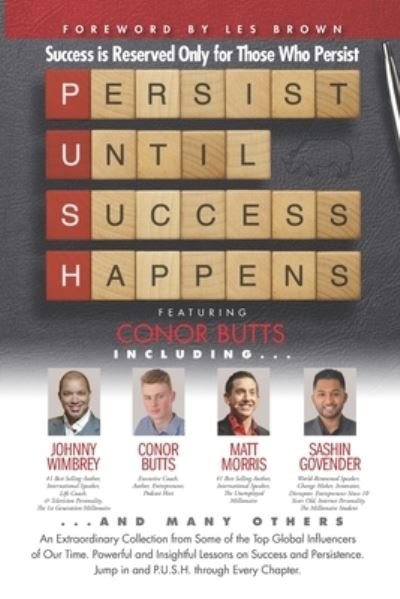 Cover for Les Brown · P. U. S. H. Persist until Success Happens Featuring Conor Butts (Paperback Book) (2020)