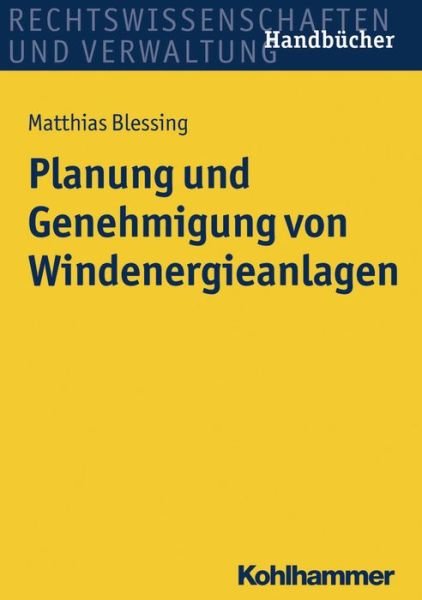 Cover for Blessing · Planung und Genehmigung von Wi (Book) (2016)