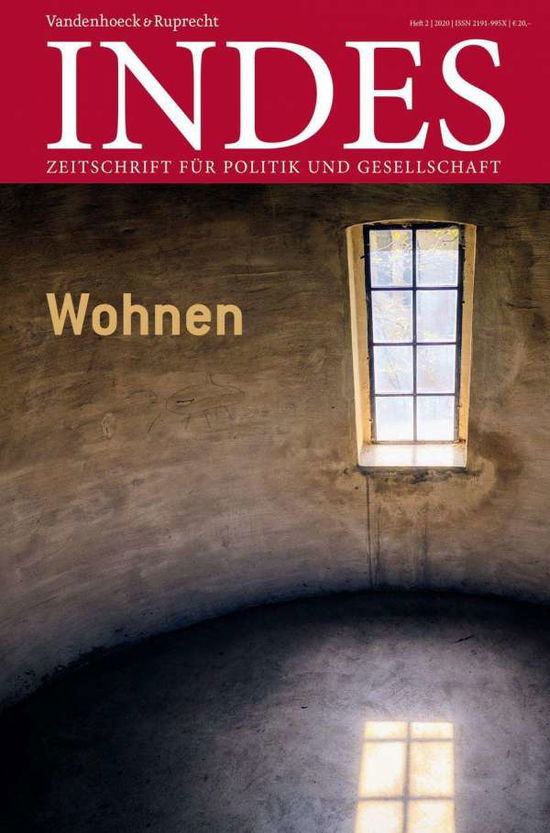 Cover for Vandenhoeck &amp; Ruprecht Verlage · Wohnen: Indes. Zeitschrift fur Politik und Gesellschaft 2020, Heft 02 (Paperback Book) (2020)