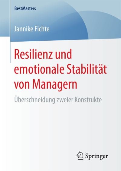 Cover for Fichte · Resilienz und emotionale Stabili (Book) (2017)