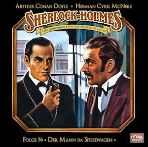 Cover for Sherlock Homes · Der Mann Im Speisewagen - Folge 56 (CD) (2023)