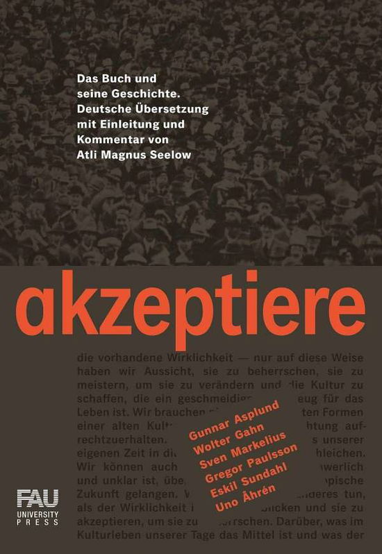 Cover for Atli Magnus Seelow · Akzeptiere (Hardcover Book) (2019)