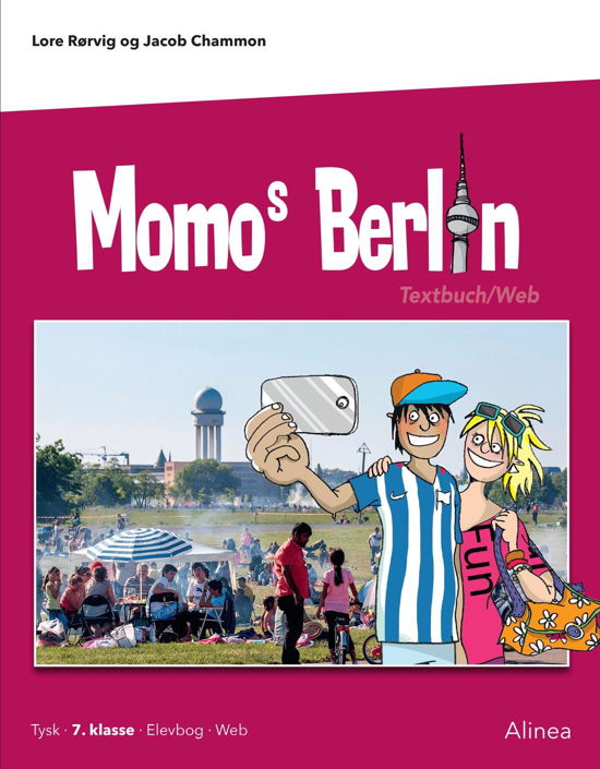 Cover for Jacob Chammon; Lore Rørvig · Momo: Momos Berlin, 7. kl., Textbuch / Web (Sewn Spine Book) [1.º edición] (2019)
