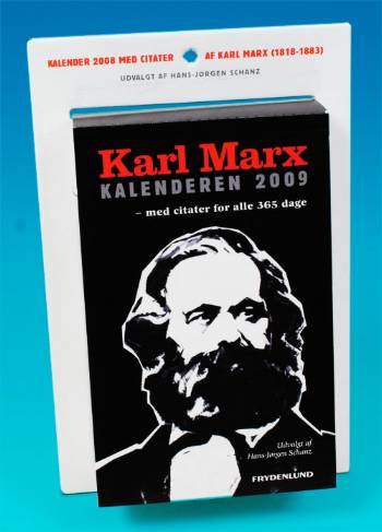 Karl Marx Kalenderen 2009 - Hans-Jørgen Schanz - Bøger - Frydenlund - 9788778876317 - 16. september 2008