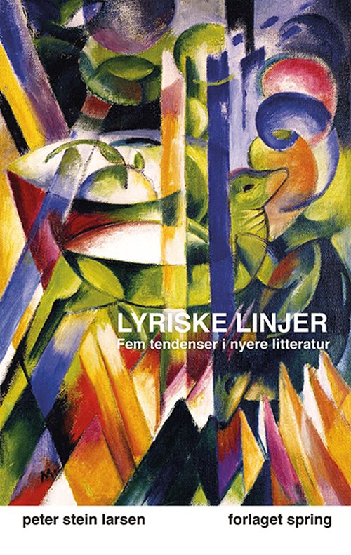Cover for Peter Stein Larsen · Lyriske linjer (Sewn Spine Book) [1st edition] (2018)