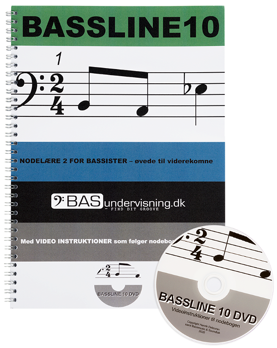 Bassline 10: Nodelære - Henrik Deleuran - Books - Bass Music & Soundlab - 9788793501317 - 2020