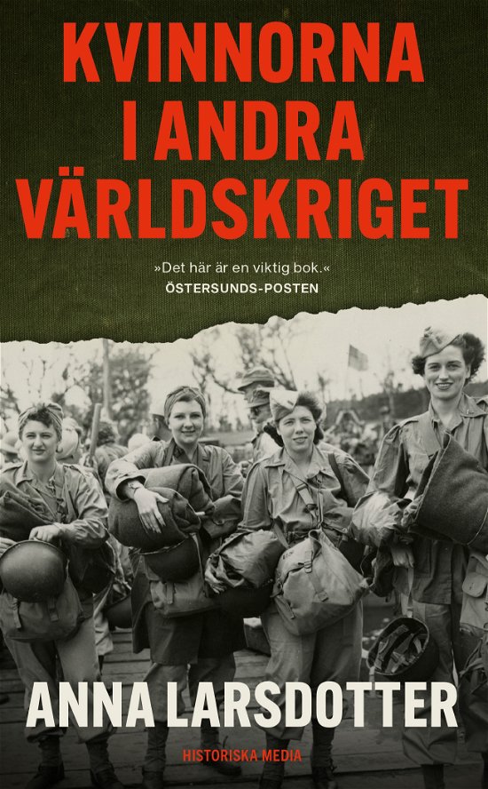 Cover for Anna Larsdotter · Kvinnorna i andra världskriget (Paperback Book) (2023)