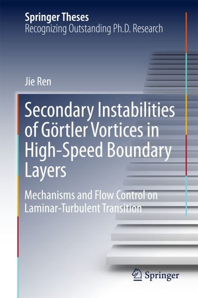 Cover for Ren · Secondary Instabilities of Goertler Vortices in High Speed Boundary Layers (Bog) [1st ed. 2018 edition] (2017)