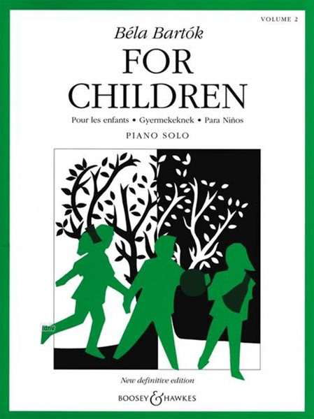 Cover for Bartók · For Children (Partitur) (2004)