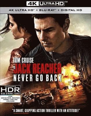 Cover for Jack Reacher: Never Go Back (4K UHD Blu-ray) (2017)