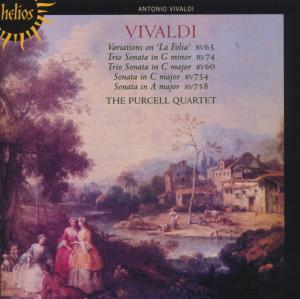 Cover for Vivaldi / Purcell Quartet · Variations on La Folia &amp; Other Sonatas (CD) (2007)