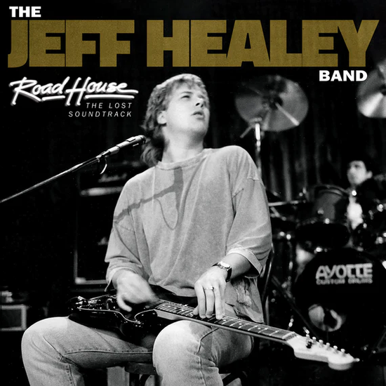 Cover for The Jeff Healey Band · Road House: The Lost Soundtrack (LP) [Cloudy Blue &amp; Grey edition] (2024)