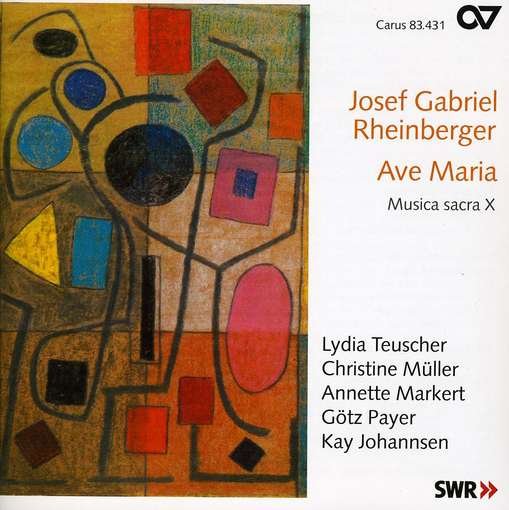Cover for Rheinberger / Payer / Johannsen / Teuscher · Ave Maria (CD) (2010)