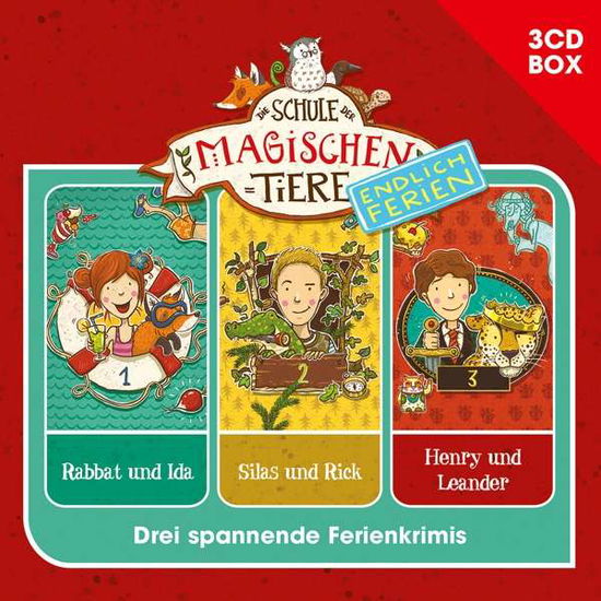 Cover for Die Schule der magischen Tiere · Endlich Ferien - 3-CD Hörspielbox Vol. 1 (CD) (2021)